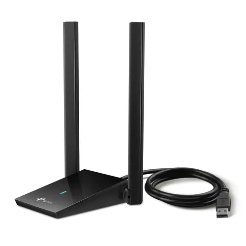 Безжичен адаптер TP-LINK Archer TX20U Plus, AX1800,двулентов,USB 3.0, 2 външ.ант