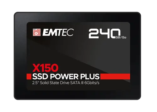 Твърд диск, MOST EMTEC SSD X150 240G 2.5INCH Твърд диск, MOST EMTEC SSD X150 240G 2.5INCH