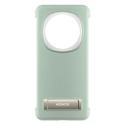 Калъф, Honor Magic6 Pro PU Bracket Case, Green