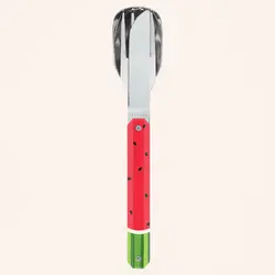 Комплект за хранене Akinod Straight Cutlery 12H34, Watermelon