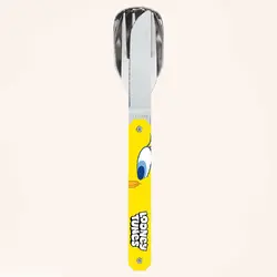 Комплект за хранене Akinod Straight Cutlery 12H34, Tweety Bird