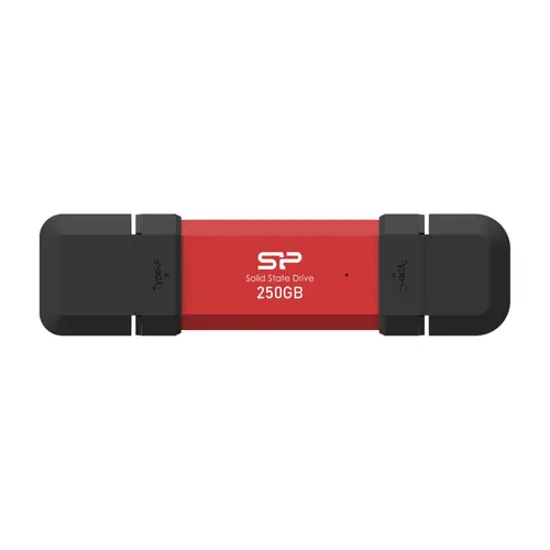 Външен SSD Silicon Power DS72 Red - 250GB