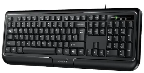 Genius клавиатура кирилизирана Smart Keyboard KB-118 II Black - AI, BG Layout, USB