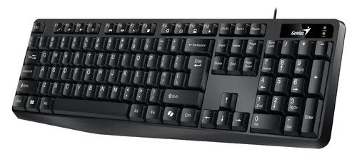 Genius клавиатура кирилизирана Smart Keyboard KB-117 Black - AI, BG Layout, USB