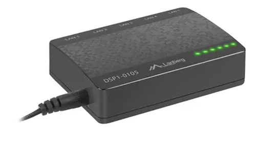 Комутатор, Lanberg switch DSP1-0105 5-port, 100MB/s