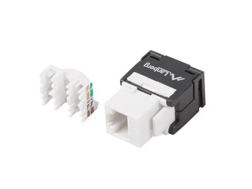 Конектор, Lanberg keystone toolless module RJ45 180° UTP CAT.5e
