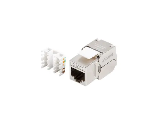 Конектор, Lanberg keystone module toolless rj45 CAT.7 ftp 180°