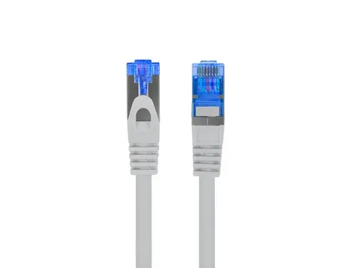 Кабел, Lanberg patchcord CAT.6a s/ftp lszh cca 1.5m grey fluke passed