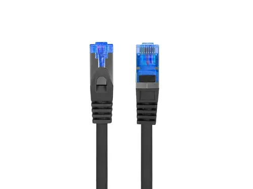 Кабел, Lanberg patchcord CAT.6a s/ftp lszh cca 3m black fluke passed