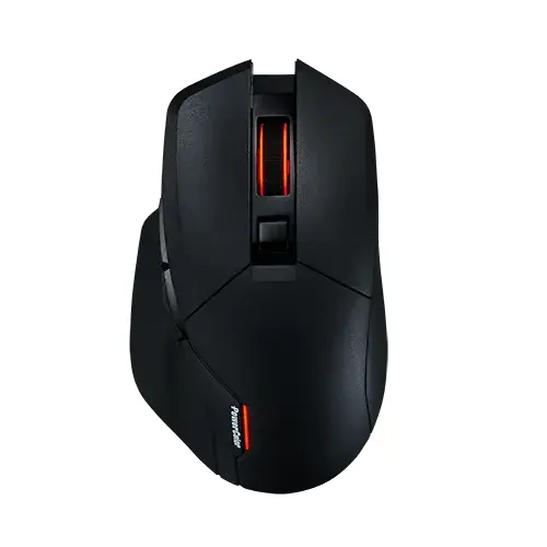 Геймърска безжична мишка PowerColor ALPHYN AM10 - Black
