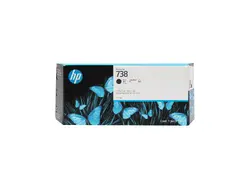 Консуматив, HP 738 300-ml Black DesignJet Ink Cartridge