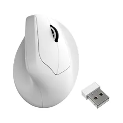 Ергономична мишка Keychron M5 Wireless 8K - White