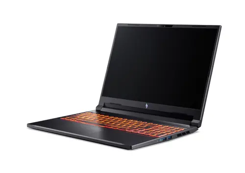 Лаптоп, Acer Nitro V16, ANV16-61-R7A2, AMD Ryzen R5 340 AI 5 (up to 4.80GHz,16MB), 16" WUXGA (1920x1200)IPS, 165Hz, 16GB DDR5 (1 slot free), 512GB PCIe NVMe SSD, M.2 (slot free), RTX 4050 6GB GDDR6, MicroSD, FHD Cam&Mic.,WIFI6E+BT, Backlit kbd, No OS, Black