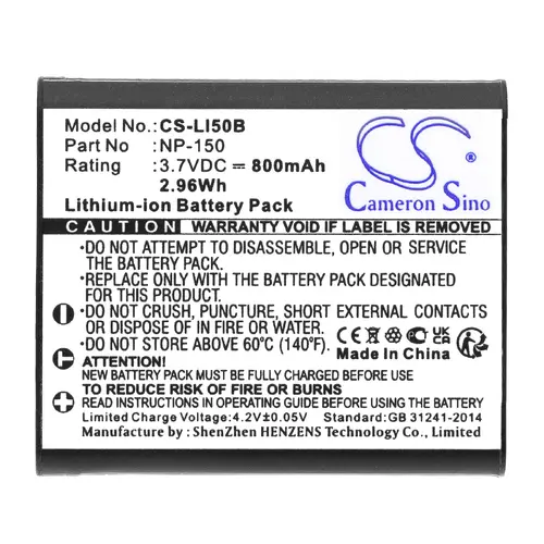 Батерия за апарат Cameron Sino 3.7V 800mAh, LiIon , OLYMPUS Li50
