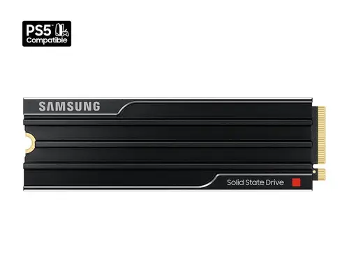 Твърд диск, Samsung SSD 9100 PRO 4TB Heatsink PCIe 5.0 NVMe 2.0 M.2  Read 14800 MB/s Write 13400 MB/s