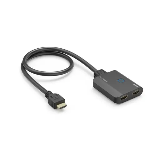 HAMA Сплитер 4K HDMI мъжко - 2 x HDMI женско, черен
