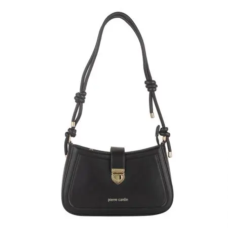 Дамска черна чанта Pierre Cardin