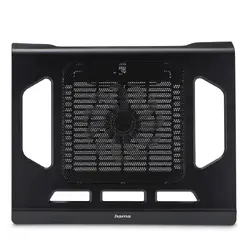 Hama охлаждаща поставка за лаптоп Black Edition с вентилатор, USB