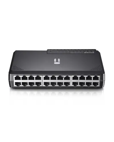 Комутатор Stonet ST3124P, 24x10/100M, неуправляем, настолен
