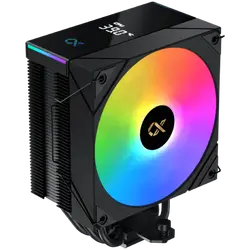 AK4 Digital (Black, ARGB & Digital LED Panel Top Cover, ARGB PWM Fan, Intel Backplate, Mini ARGB LED Controller)