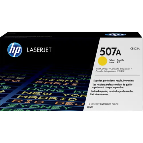 КАСЕТА ЗА HP Color Laserjet Enterprise 500 M551 - Yellow - /507A/ - PN CE402A