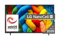 Телевизор, LG 65NANO80A3B, 65