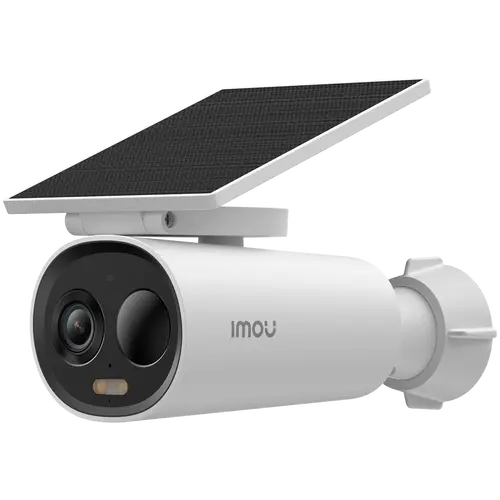 Imou Cell 3C All-In-One, Full color night vision Wi-Fi IP camera, 5MP, 1/3'' progressive CMOS, H.265/H.264, 2.8mm fixed lens, Night Vision up to 15m, 8x digital zoom, micro SD up to 512GB, Built-in Mic & Speaker, 5000mAh Rechargeable Battery, Two-way