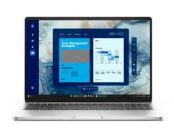 Лаптоп, Dell Pro 16 PC16250, Intel Ultra 7 255U (12 TOPS NPU, 12 cores, up to 5.2 GHz), 16