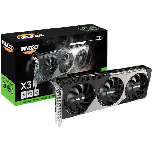 Видео карта, Inno3D GeForce RTX 5080 16GB GDDR7 X3