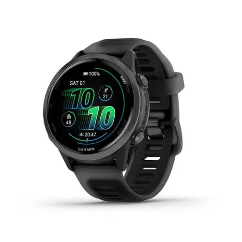 Garmin Forerunner® 570 - 42мм - Forerunner® 570 - 42мм - Slate Grey Aluminium с Translucent Black/Black каишка 010-02970-00