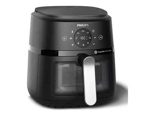 PHILIPS Airfryer Series 2000 3.2 литра Сензорен екран Технология Rapid Air Прозорец за готвене