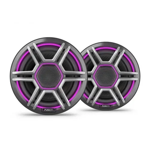 Garmin 8,8" LED морски високоговорители със спортни сиви решетки 010-02918-23