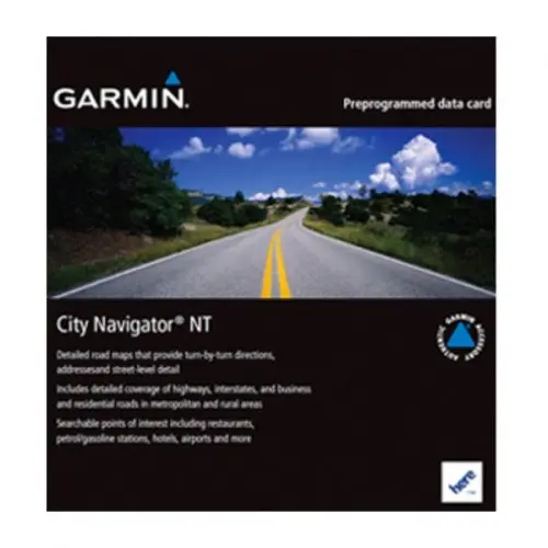 Garmin City Navigator® Южна Азия NTU 010-12828-00