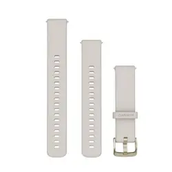 Garmin Бързоосвобождаваща се каишка - Ivory с Soft Gold (18 мм) 010-13256-04