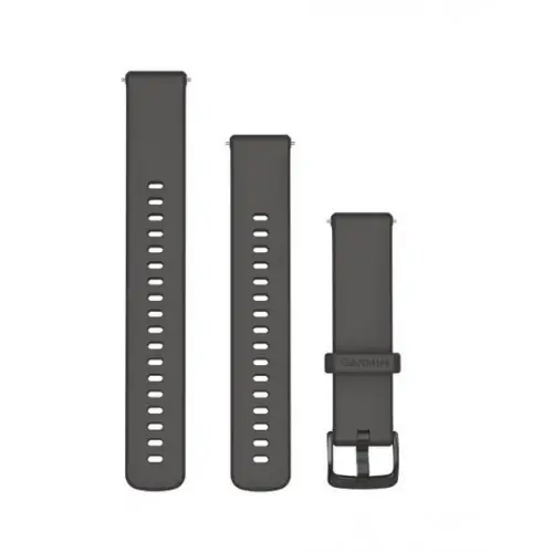 Garmin Бързоосвобождаваща се каишка - Pebble Grey с Slate (18 мм) 010-13256-00