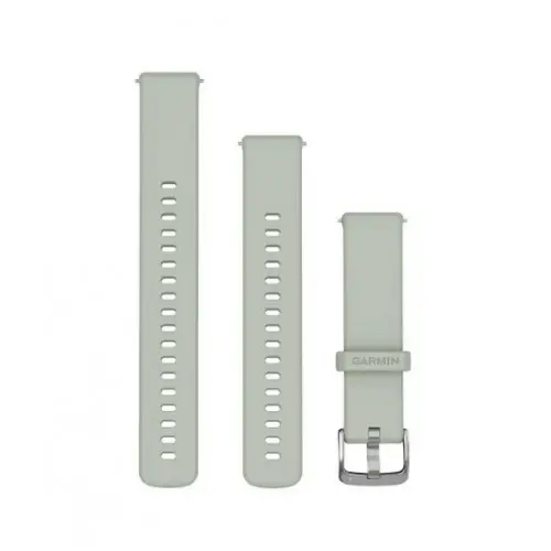 Garmin Бързоосвобождаваща се каишка - Sage Grey с Silver (18 мм) 010-13256-01