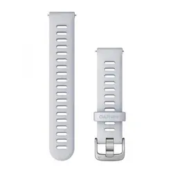 Garmin Бързоосвобождаваща се каишка - Whitestone с Silver (18 мм) 010-11251-3F
