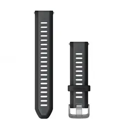 Garmin Бързоосвобождаваща се каишка - Black/Slate grey (20 мм) 010-11251-AG