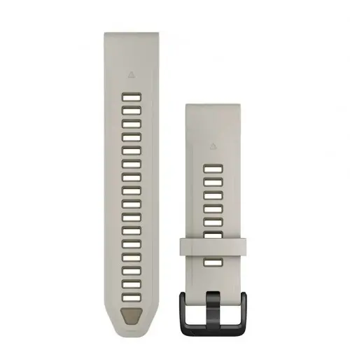 Garmin QuickFit® 20 Fog Gray/Dark силоконова каишка 010-13391-06 Garmin QuickFit® 20 Fog Gray/Dark силоконова каишка 010-13391-06