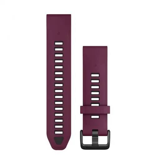 Garmin QuickFit® 20 Merlot/Graphite силоконова каишка 010-13391-04 Garmin QuickFit® 20 Merlot/Graphite силоконова каишка 010-13391-04