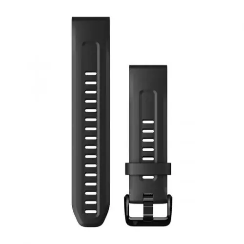 Garmin QuickFit® 20 Черна силоконова каишка (fenix 7S) 010-13102-00 Garmin QuickFit® 20 Черна силоконова каишка (fenix 7S) 010-13102-00