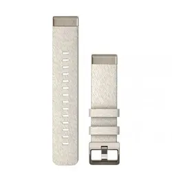 Garmin QuickFit® 20 Cream Heathered Nylon с Soft Gold Hardware 010-13279-08