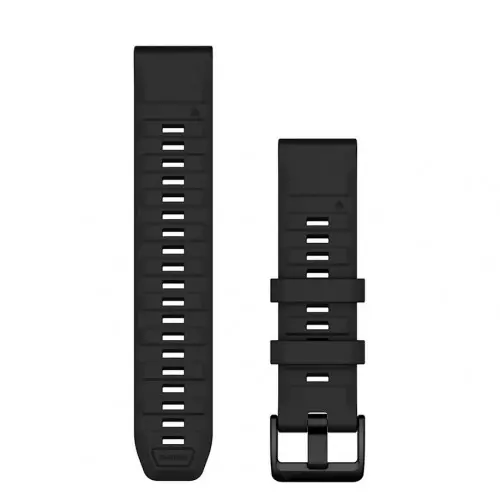 Garmin QuickFit® 22 Black силиконова каишка 010-13392-02 Garmin QuickFit® 22 Black силиконова каишка 010-13392-02