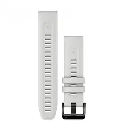 Garmin QuickFit® 22 Carrera White силиконова каишка 010-13123-00
