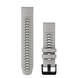 Garmin QuickFit® 22 Fog Grey/Moss силиконова каишка (Fenix 7 Pro) 010-13280-08