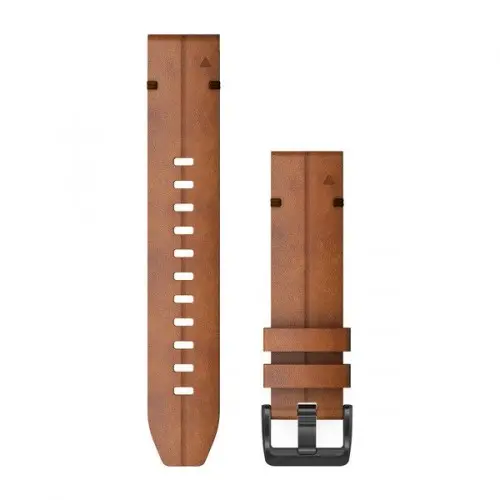 Garmin QuickFit® 22 Chestnut кожена каишка 010-12863-05