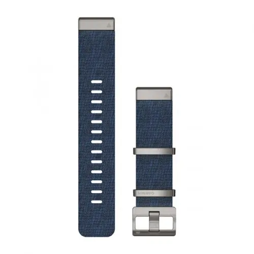 Garmin QuickFit® 22 каишка от жакард - индиго 010-12738-02 Garmin QuickFit® 22 каишка от жакард - индиго 010-12738-02