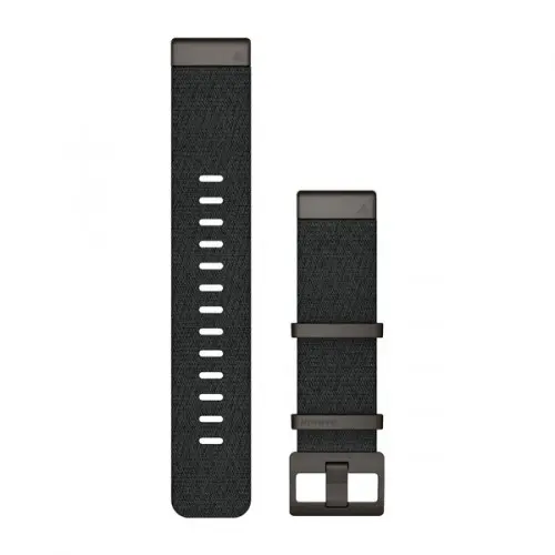 Garmin QuickFit® 22 каишка от жакард - черна 010-12738-03 Garmin QuickFit® 22 каишка от жакард - черна 010-12738-03