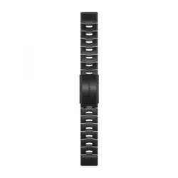 Garmin QuickFit® 22 Vented Titanium Bracelet с Carbon Grey DLC покритие титаниева каишка 010-12863-09