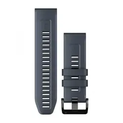 Garmin QuickFit® 26 Granite Blue силиконова каишка (Fenix 7X) 010-13117-05